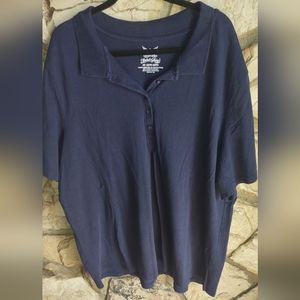 Women's Plus Size Polo Shirt